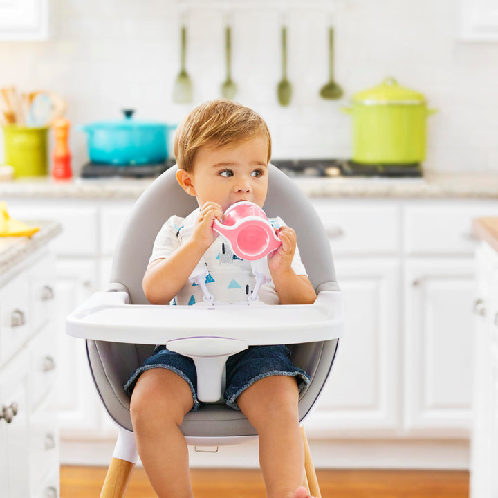 Munchkin® Gentle™ Transition Sippy Trainer Cup, 4 Ounce, Pink
