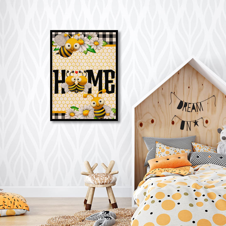 NAIMOER DIY 5D Bee Diamond Art Kits for Adults, Round F