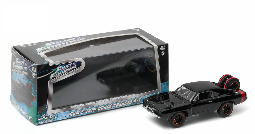 Dom's 1970 Dodge Charger R/T Off Road Fast and Furious-Fast 7 Movie (2011) Diecast Model Car 1/43