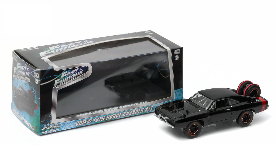 Dom&#39;s 1970 Dodge Charger R/T Off Road Fast and Furious-Fast 7 Movie (2011) Diecast Model Car 1/43