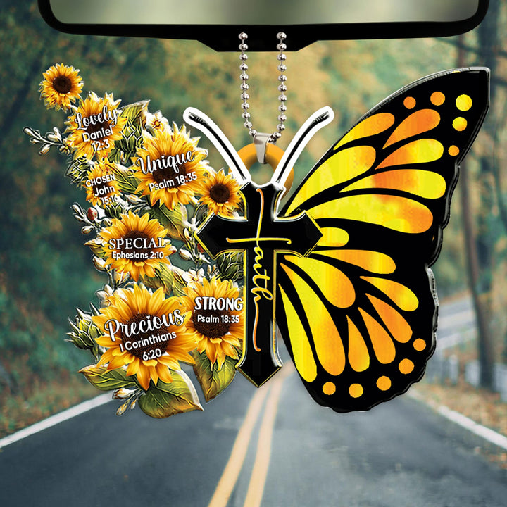 Talataca Jesus God Say You are Sunflower Christian Butt