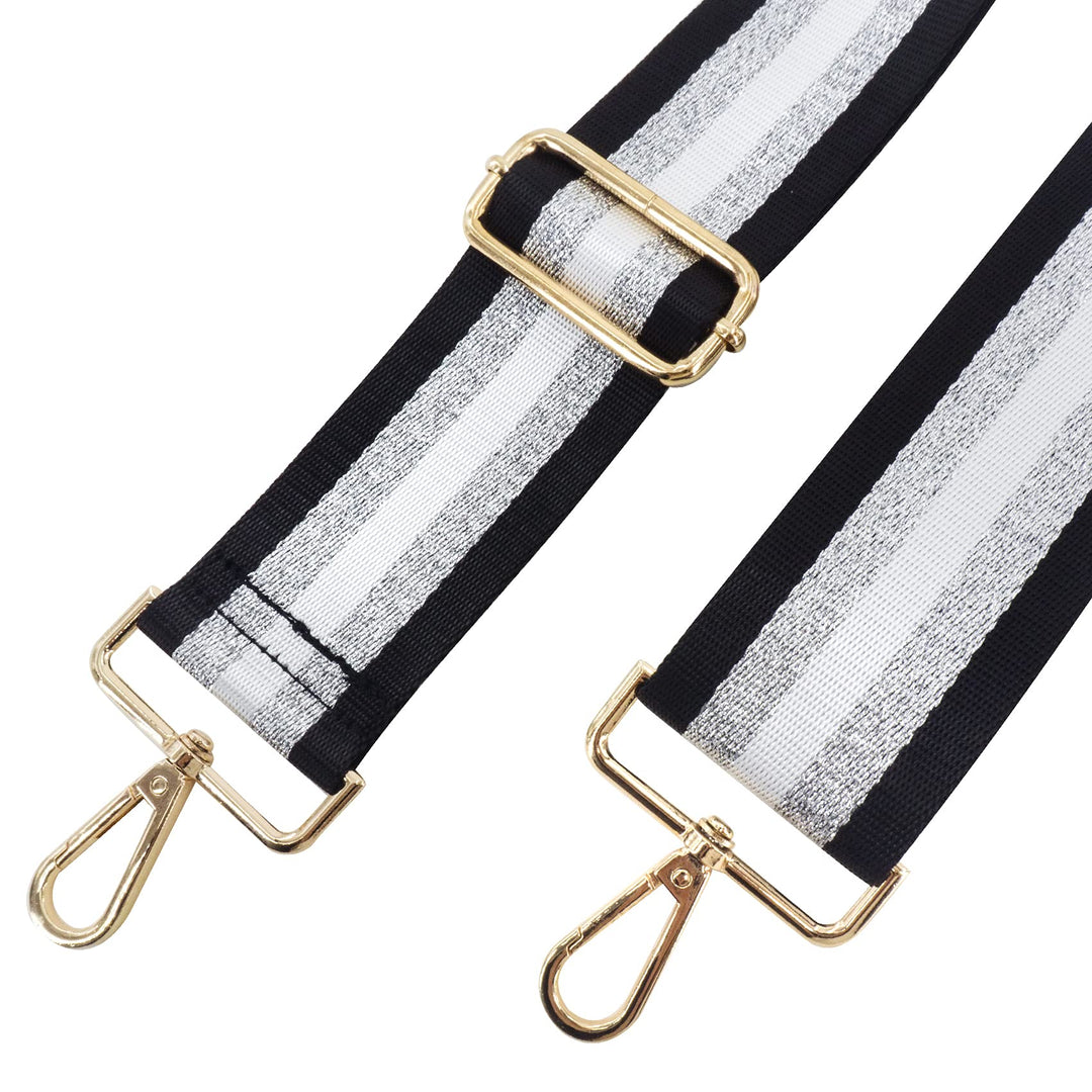 Adjustable Purse Strap Replacement Crossbody Shoulder Strap for Handbag Laptop Bag Etc - Yellow Blue Flower