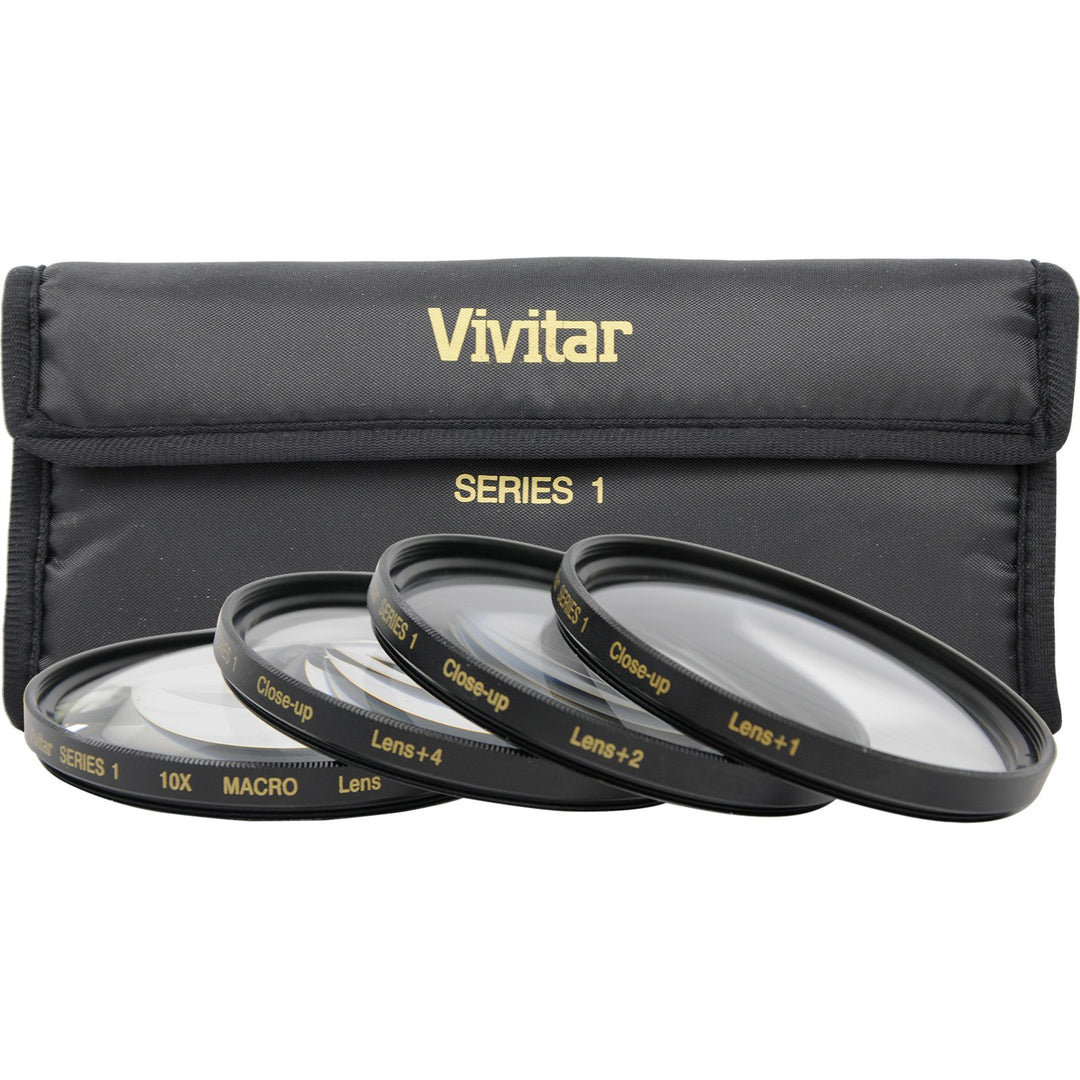 Vivitar Series 1 1 2 4 10 Close-Up Macro Filter Set w/P