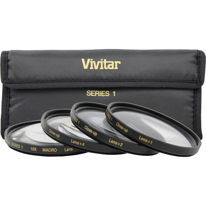 Vivitar Series 1 1 2 4 10 Close-Up Macro Filter Set w/P