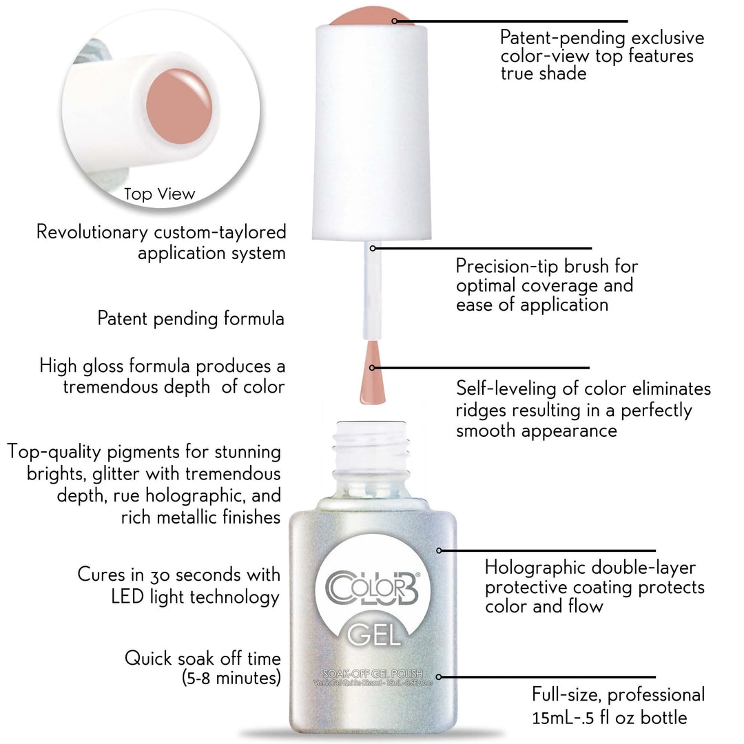 Comfy Cozy Nail Gel Sandy Beige Color Polish.5 fl oz (15 mL)