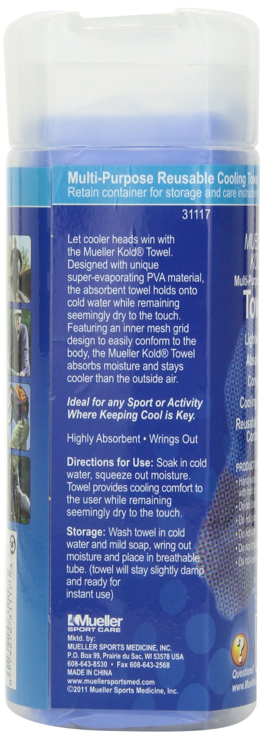 Mueller Sports Medicine Mueller Kold Towel, 0.27 Ounce