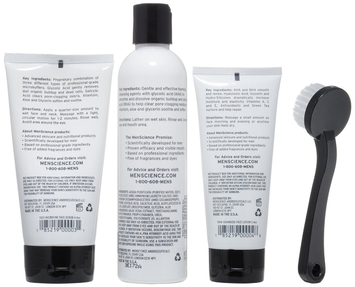 Androceuticals Daily Face Kit