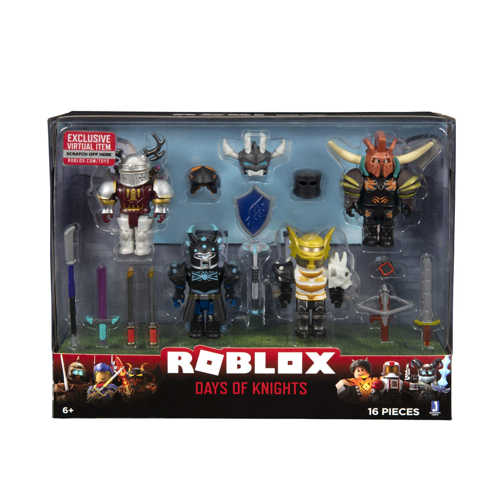 Action Collection - Days of Knight Four Figure Pack [Includes Exclusive Virtual Item]