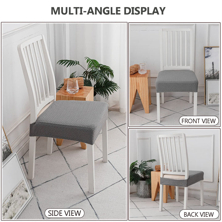 LANSHENG Waterproof Seat Covers for Dining Room Chairs,