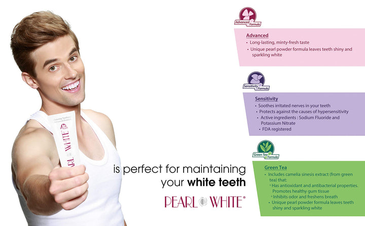 BEYOND Pearl White Whitening Toothpaste (Advanced, New 