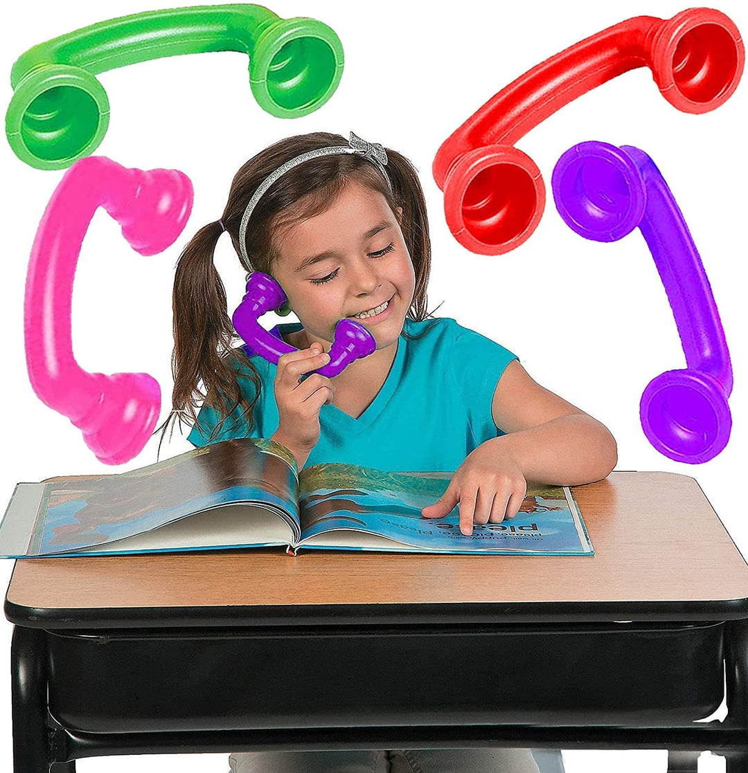 Whisper Phones for Reading [4 Pack] Auditory Feedback, 
