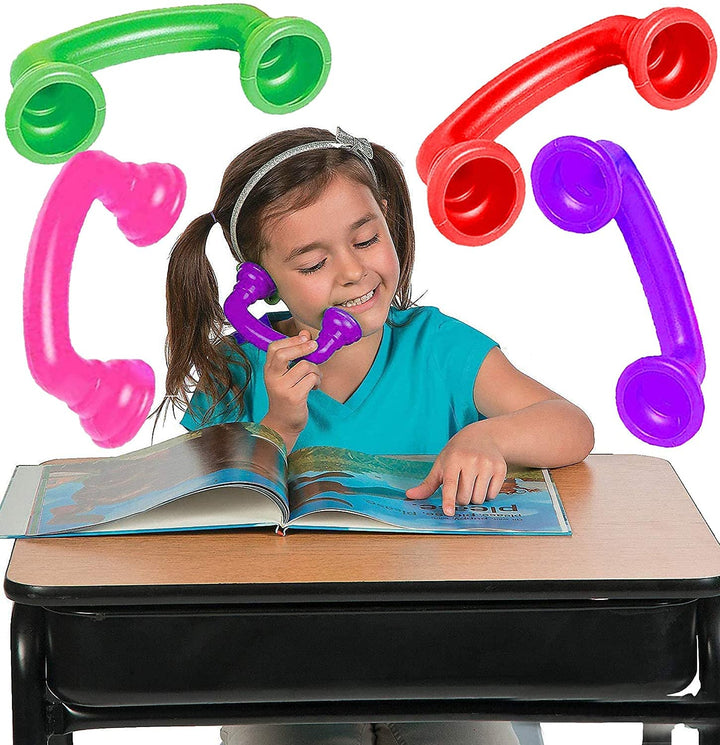 Whisper Phones for Reading [4 Pack] Auditory Feedback, 