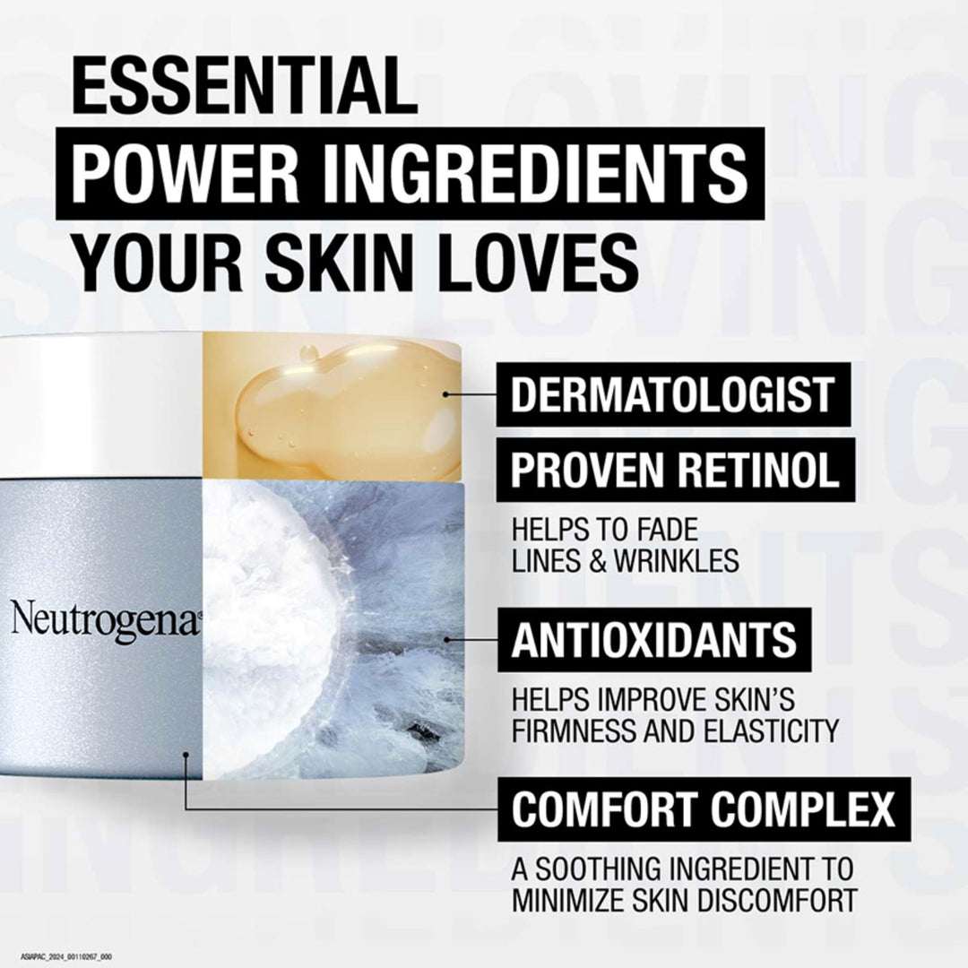 Neutrogena Retinol Face Moisturizer, Rapid Wrinkle Repa