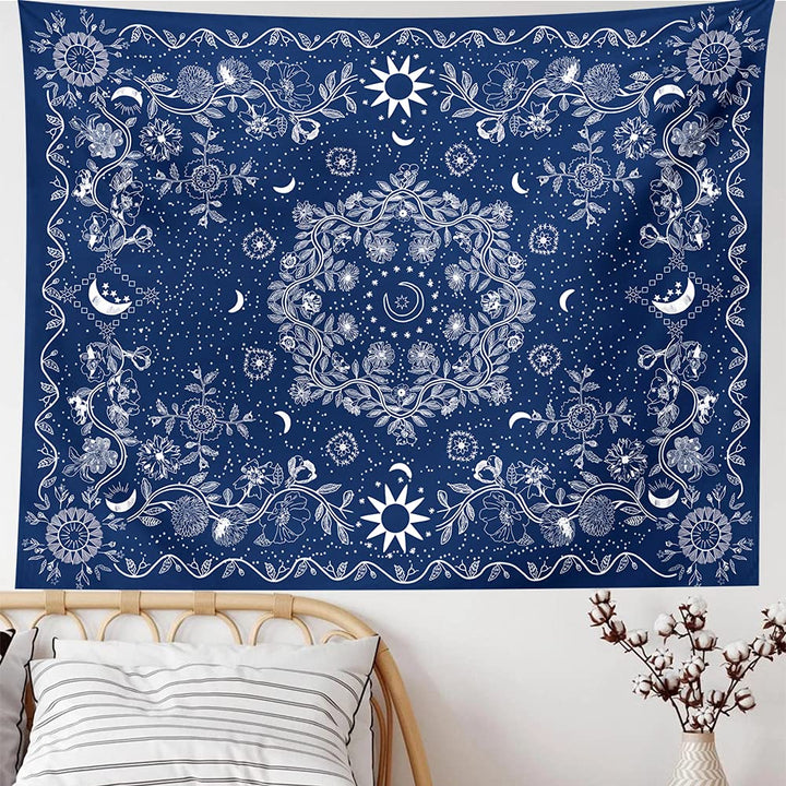 TTYQXZ Wall Tapestry Bohemian - Floral Vine Tapestry Wa