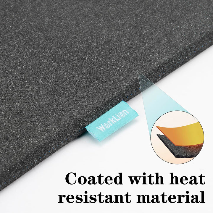 Heat Press Mat 11x13: Double-Sided Fireproof Materials Protective Resistant Mat for Cricut Easypress/Easypress 2 &amp; HTV Craft Vinyl Ironing Insulation Transfer Projects