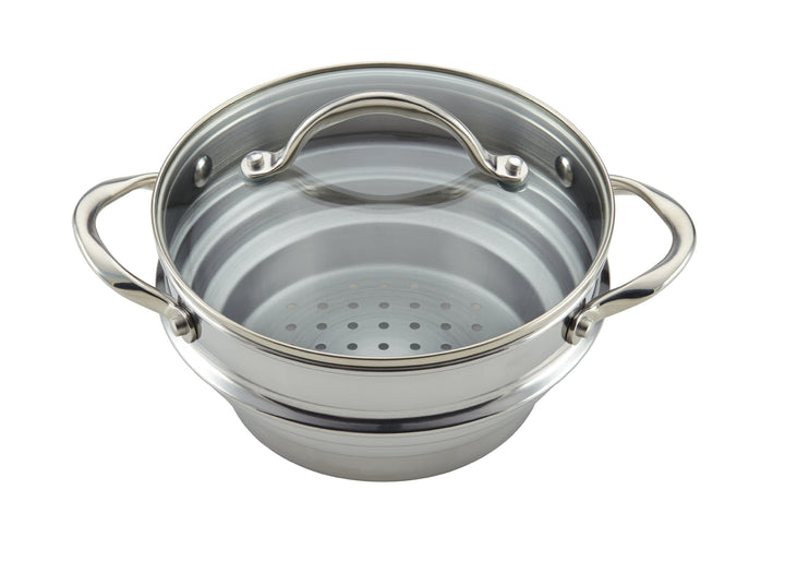 Classic Stainless Steel Universal Covered Steamer Insert