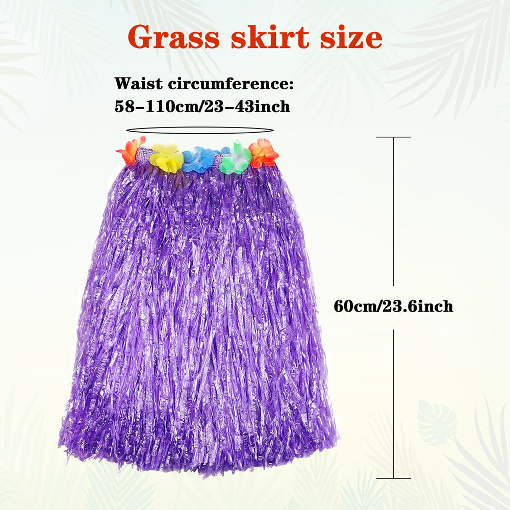 Hajoyful Grass Skirt Hawaiian Luau Hula Skirts Party De