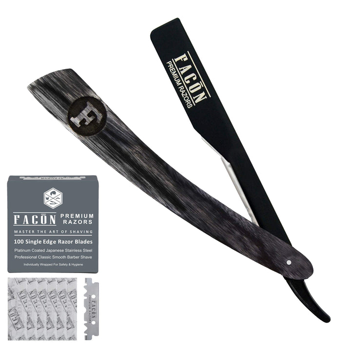 #1 Seller - Facn Professional Straight Edge Barber Razo