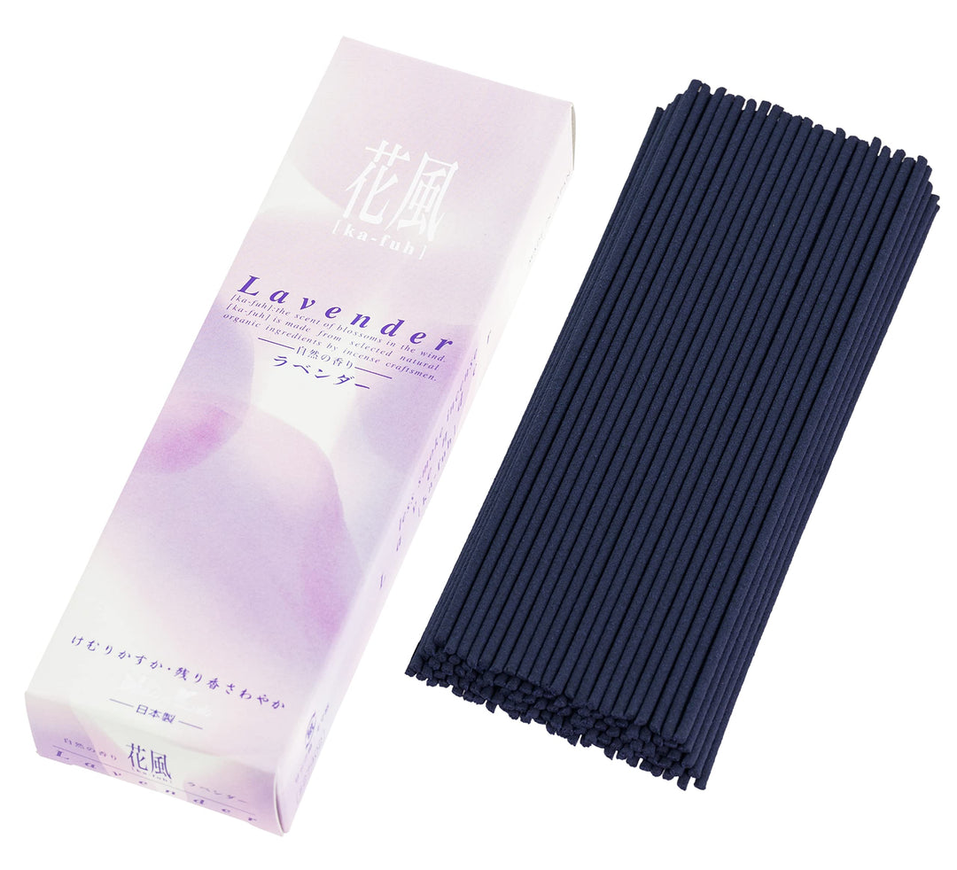 [KA-FUH] - Lavender 120 Sticks by Nippon KODO, Japanese Quality Incense