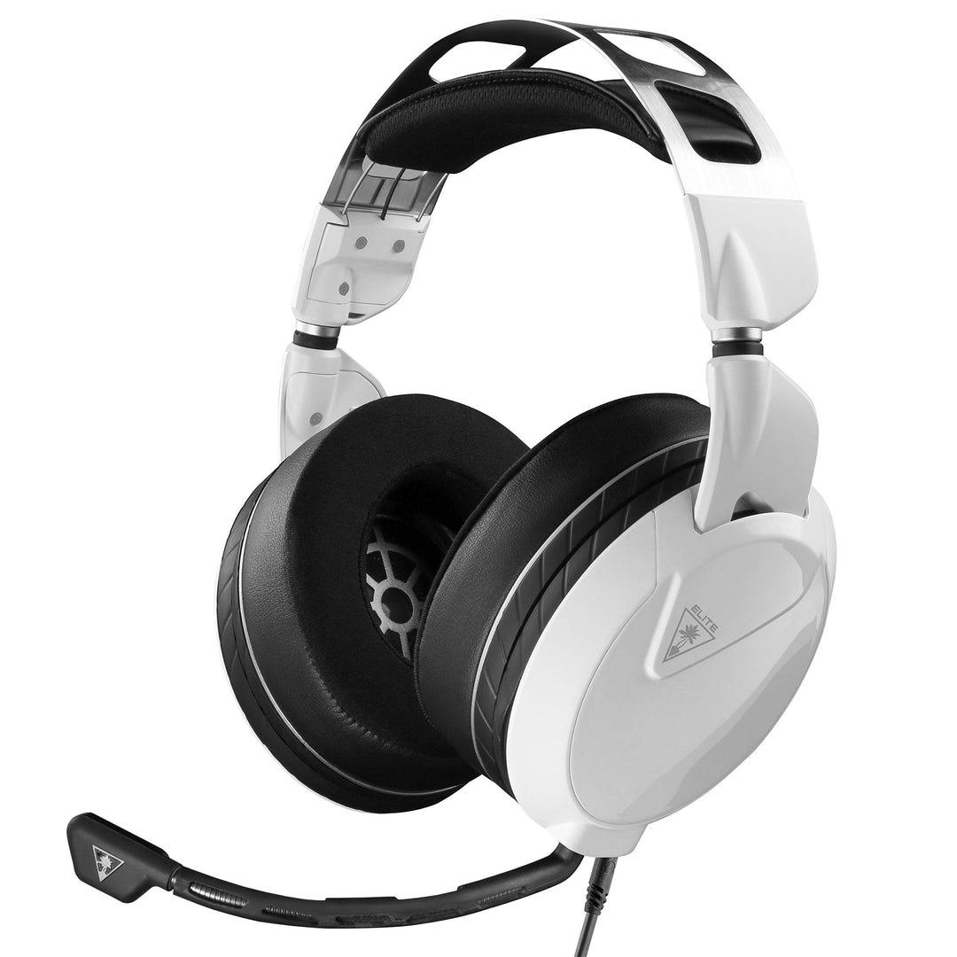 Elite Pro 2 Performance Gaming Headset for PC &amp; Mobile with 3.5mm, Xbox Series X| S, Xbox One, PS5, PS4, PlayStation, Nintendo Switch – 50mm Speakers, Metal Headband - White