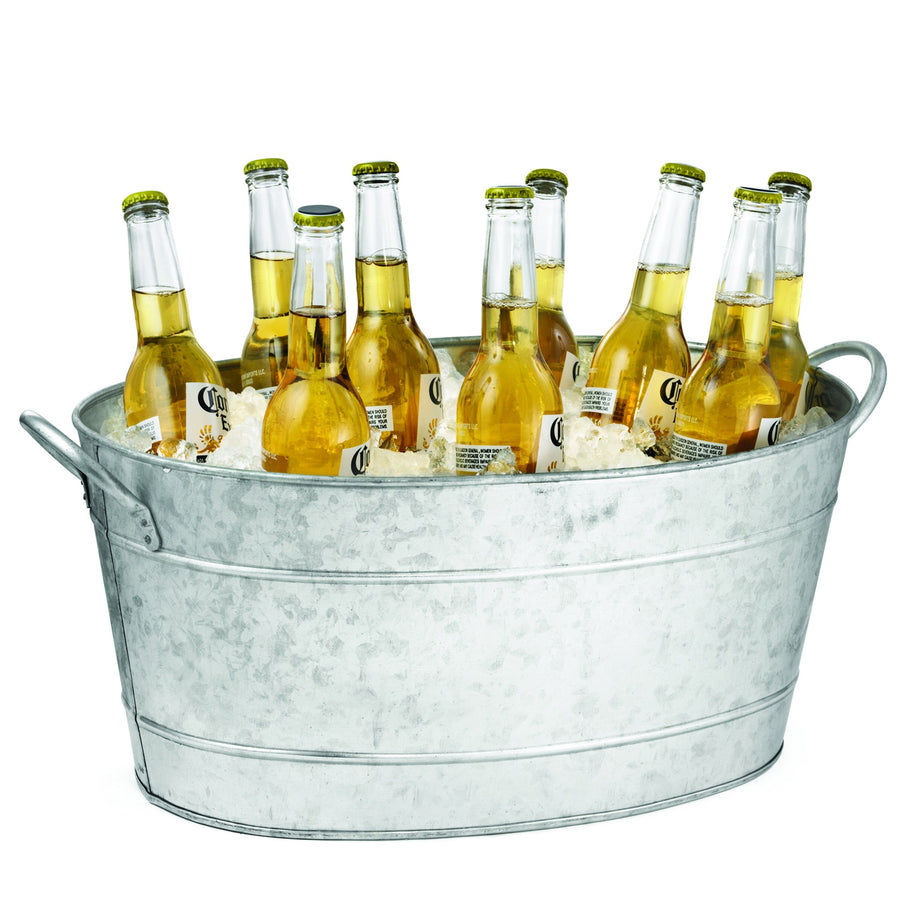 TableCraft Galvanized Beverage Tub, 5.5 Gallon