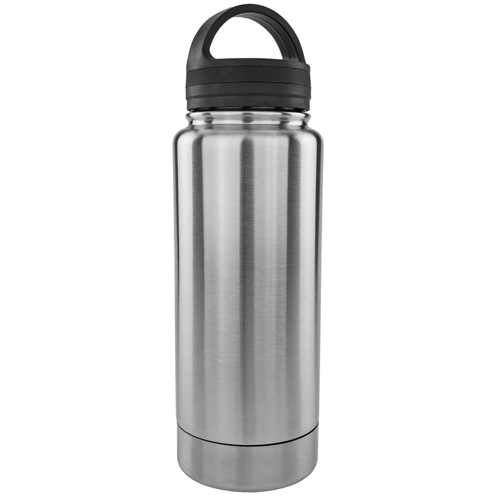 Stainless Steel Drinking Tumbler Bottle Diversion Safe Stash and Hide Small Valuables Money Keys Jewelry Silver 12 Ounce