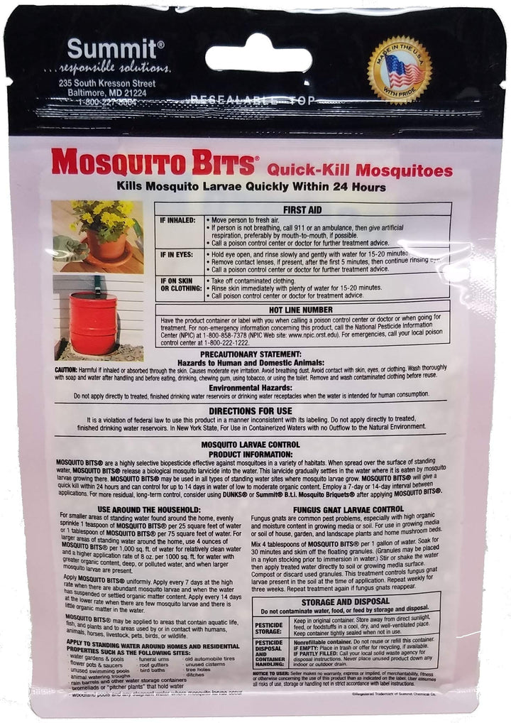 116-12 Quick Kill Mosquito Bits, 8-Ounce