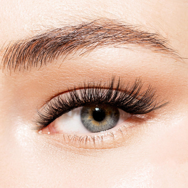 Lash Couture Triple Push-Up False Eyelashes, &#39;Robe&#39;, 12 mm, Includes 4 Pairs Of Lashes, Contact Lens Friendly, Easy to Apply, Reusable Strip Lashes