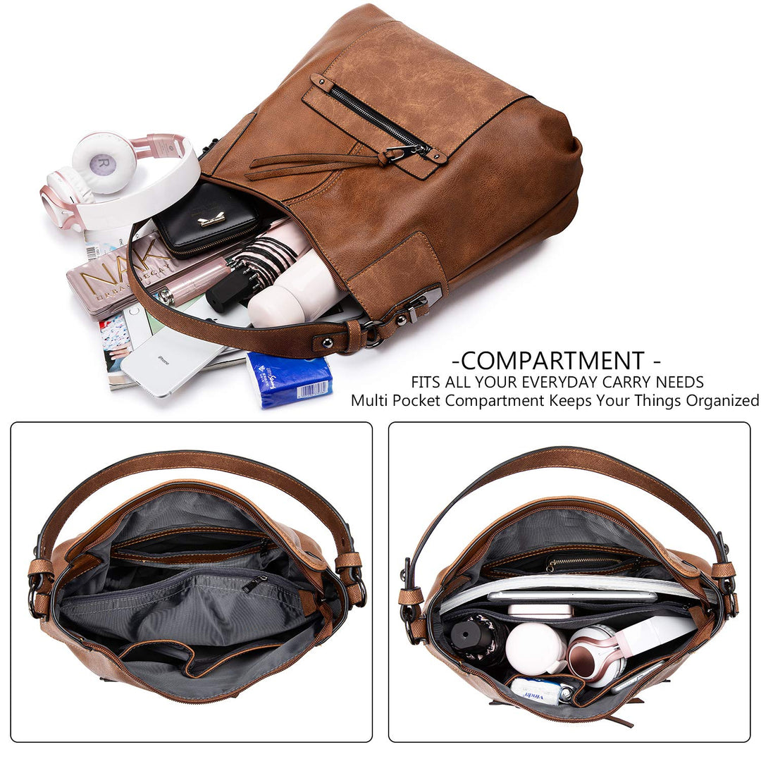 Realer Hobo Bag for Women Purse Handbag Large Crossbody