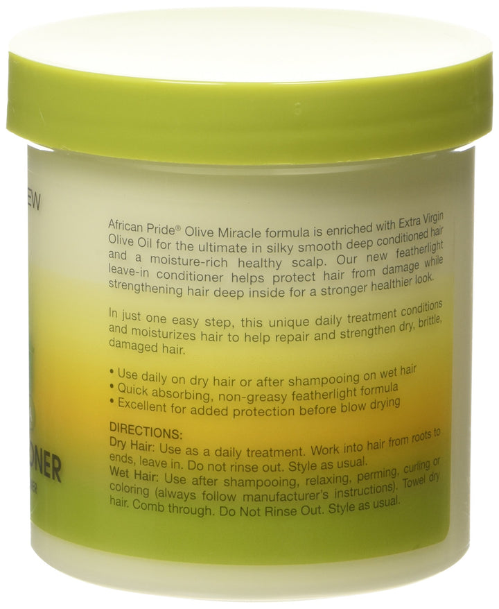 Olive Miracle Leave-in Conditioner Creme 15oz
