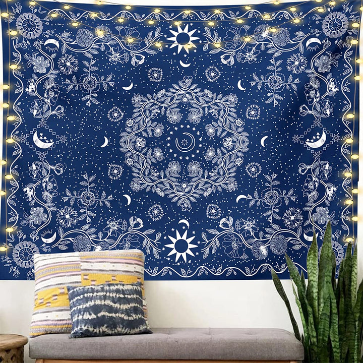 TTYQXZ Wall Tapestry Bohemian - Floral Vine Tapestry Wa