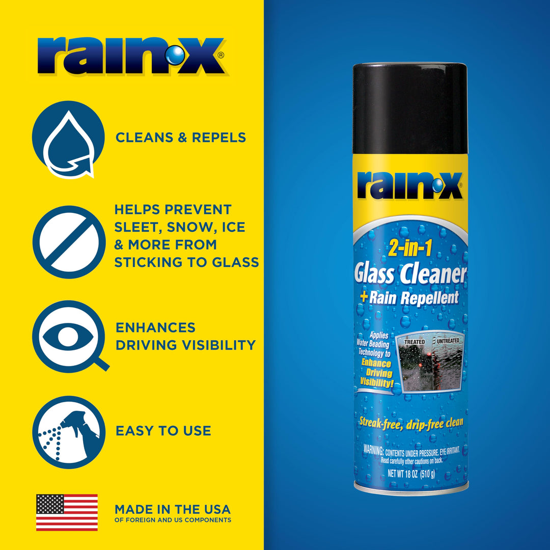 Rain-X 5080233 2-In-1 Glass Cleaner Plus Rain Repellent