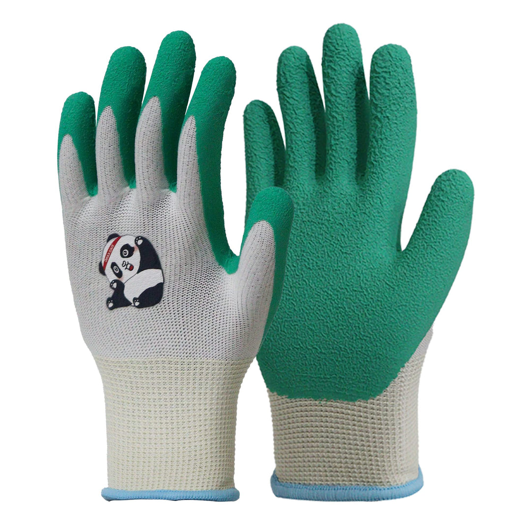 2 Pairs Age 3-5 Kids Gardening Gloves, EN388 2131X Outdoor Protective Work Gloves with Breathable Micro-Foam Coating for Gardening, General Purpose, Courtyard