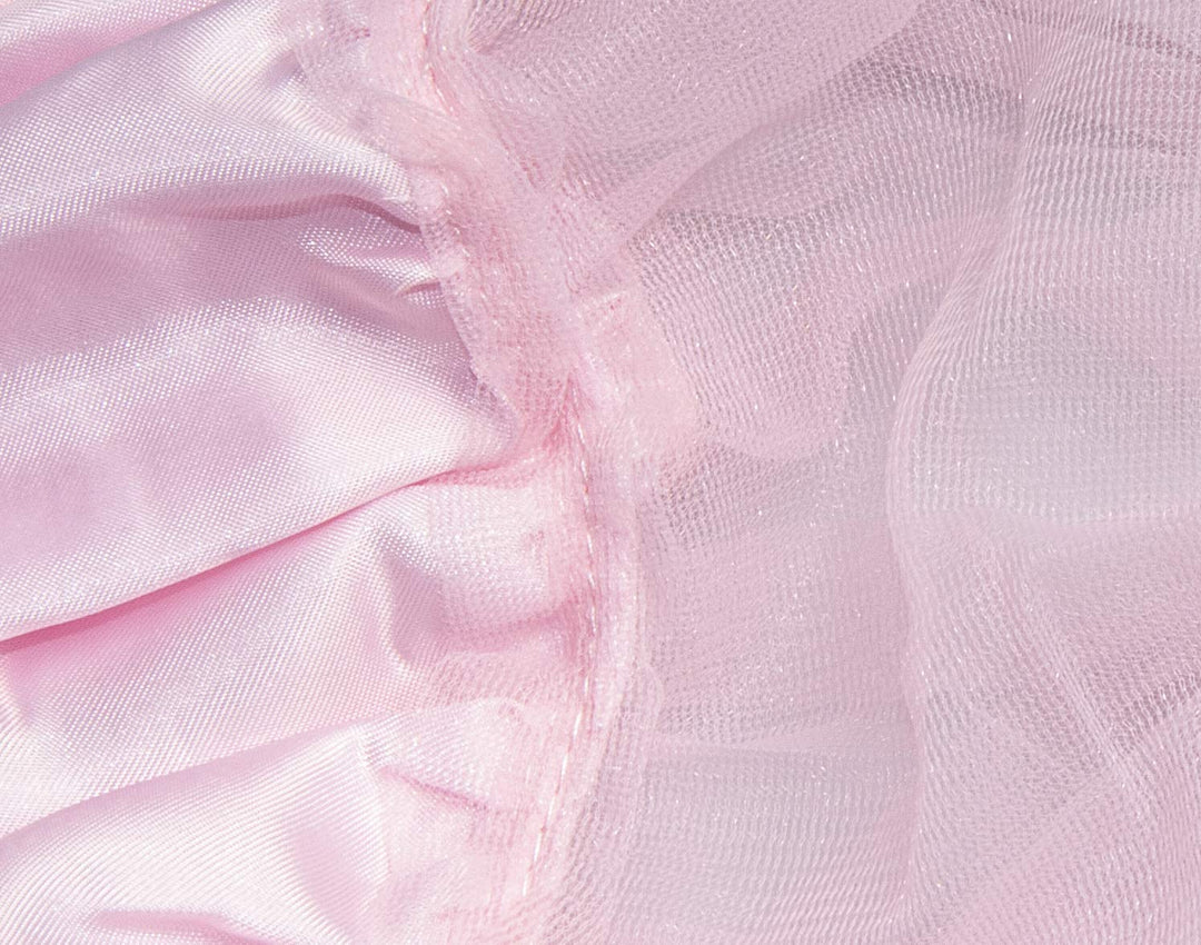 Andre Sleep Wear 1600 Satin Swirl, Pink, One Size Fits All
