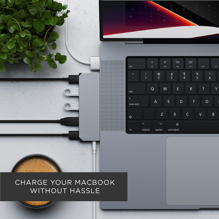 Satechi USB C Hub Multiport Adapter Pro Hub Mini, USB C
