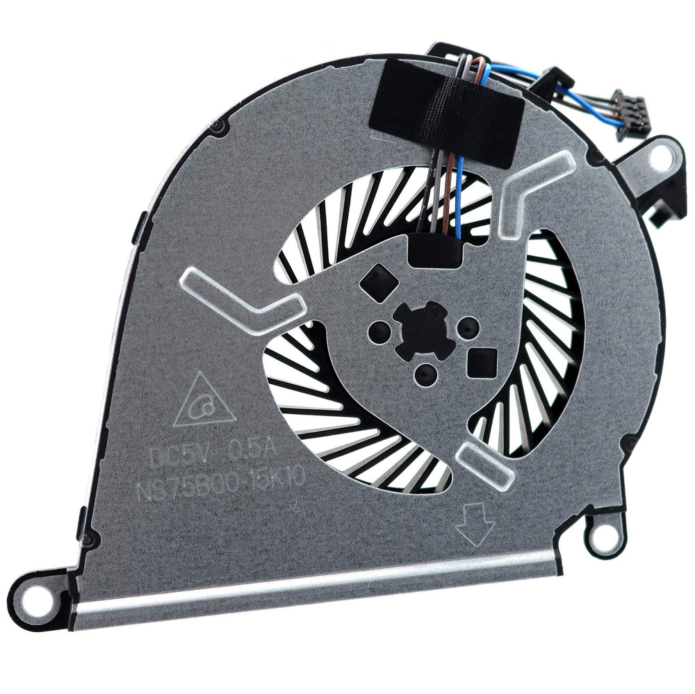 CPU Cooling Fan NS75B00-15K10 Replacement for HP Omen 15-AX 15-AX000 15-AX100 15-AX200 TPN-Q173 Pavilion 15-BC 858970-001
