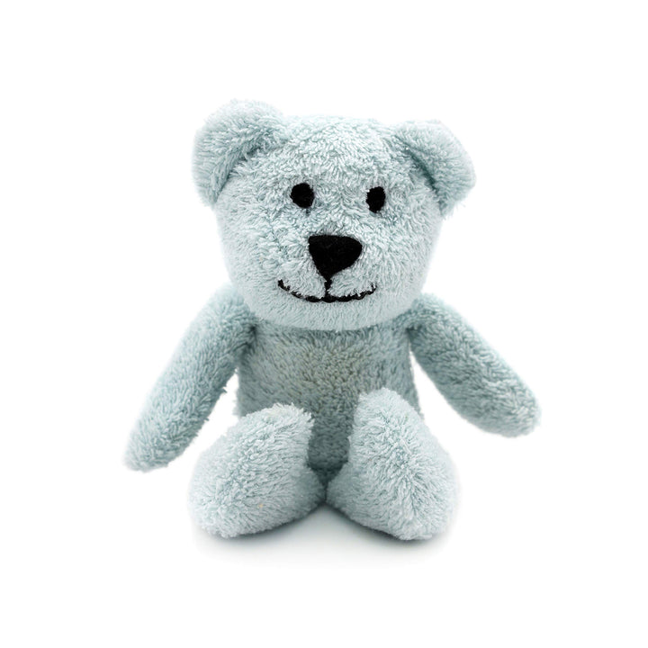 Zoo — Mini Buckley The Blue Bear — Kids Hot and Cold Pain Relief Boo Boo Tool — Heating Pad Microwavable Stuffed Animal and Cooling Pad — Easy Wash, Natural Sleep Aid