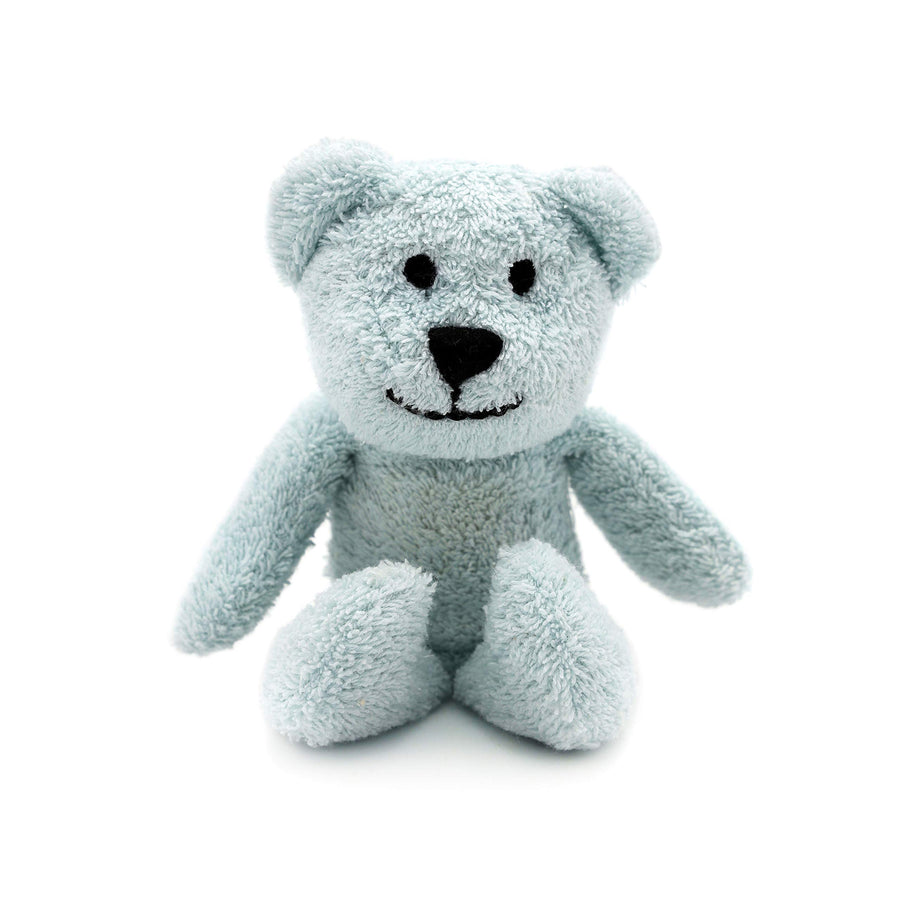 Zoo — Mini Buckley The Blue Bear — Kids Hot and Cold Pain Relief Boo Boo Tool — Heating Pad Microwavable Stuffed Animal and Cooling Pad — Easy Wash, Natural Sleep Aid