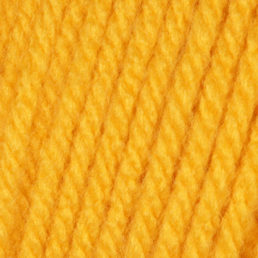 29401010549 One Pound Solids Yarn, 16oz, Gauge 4 Medium, 100% Acrylic - Sunflower- For Crochet, Knitting &amp; Crafting ( 1 Piece )