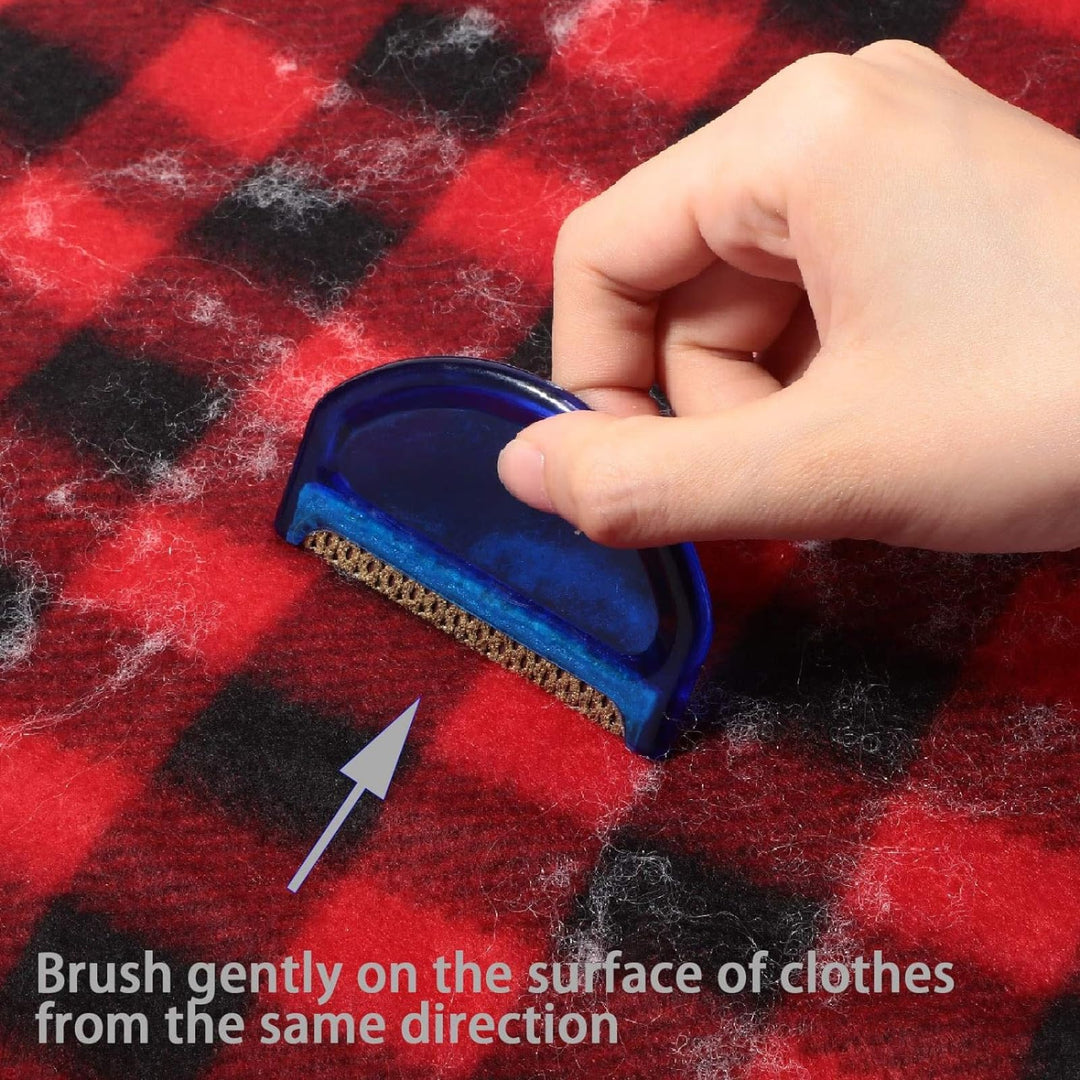 2 Pieces Cashmere Fine Wool Clothes Sweater Combs and Sweater Fabric Shaver, Multi-Fabric Garments De-Pilling De-Fuzzing Lint Fuzz Balls Cleaning Tools to Remove Pills, Fuzz and Lint from Clothes