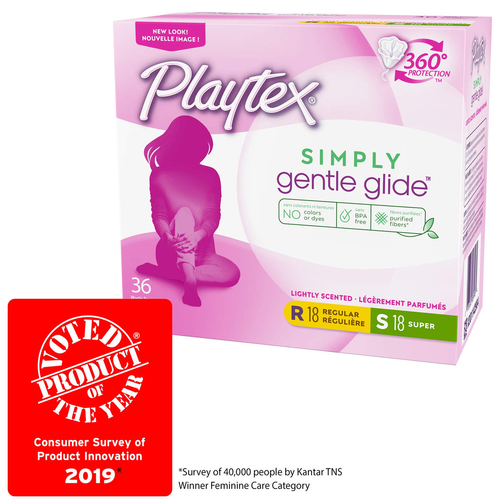 Playtex Playtex Gentle Glide Tampons with Triple Layer 