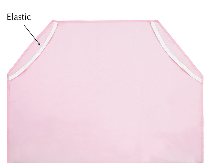American Baby Company 100% Natural Cotton Percale Standard Daycare/Pre-School Cot Sheet, Pink, 23 x 51, Soft Breathable, for Boys and Girls