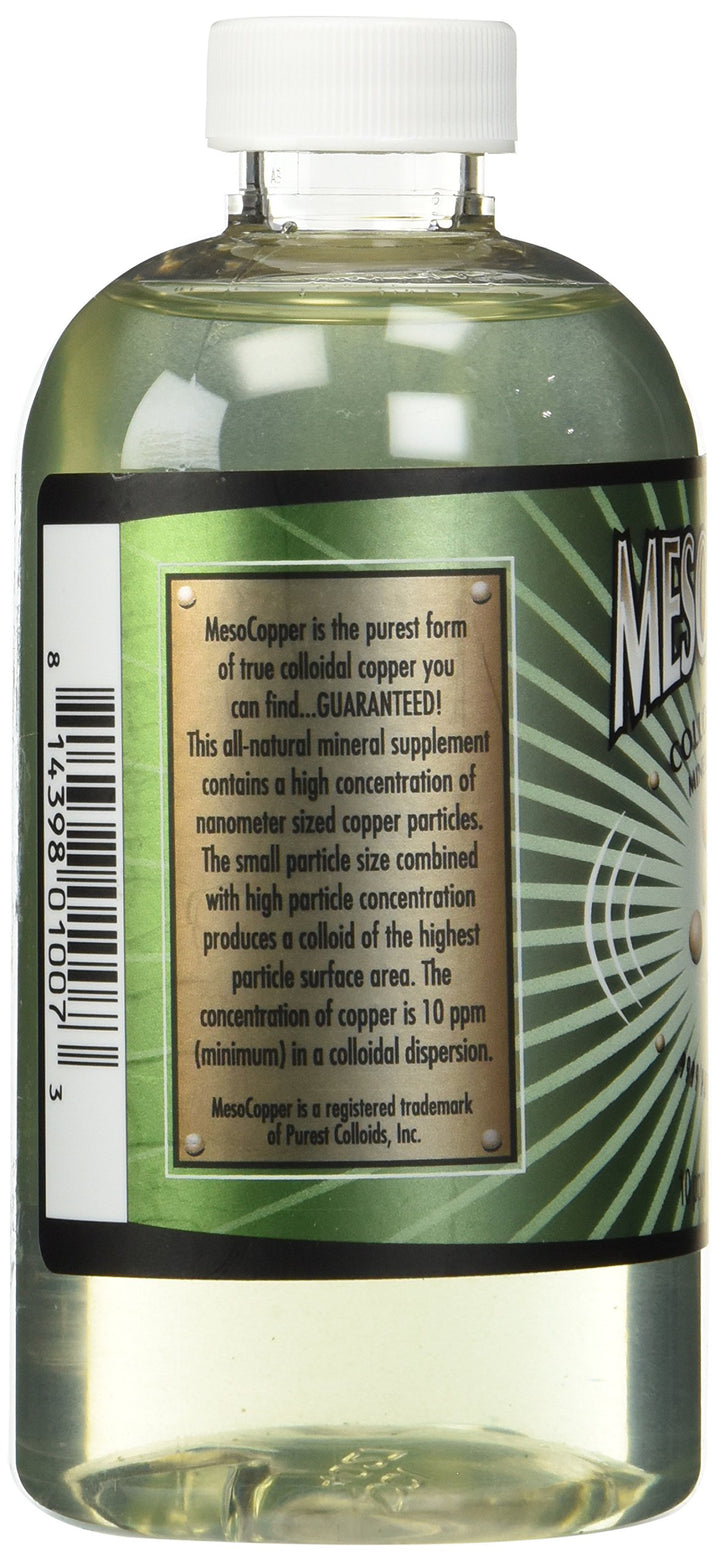 MesoCopper ® 10 ppm Colloidal Copper 250 mL/8.45 Oz