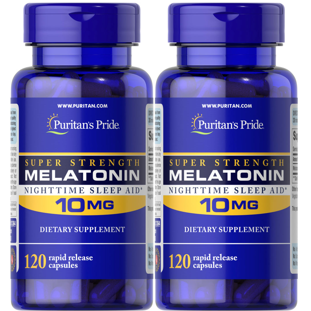 Puritan&#39;s Pride Premium Super Strength Melatoni