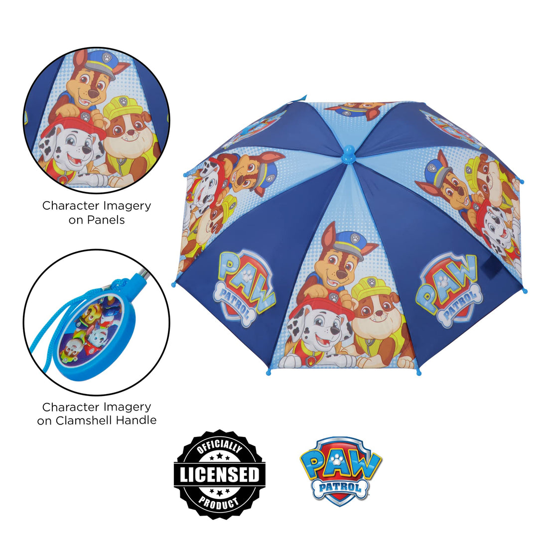 Nickelodeon boys Paw Patrol Character Rainwear Umbrella