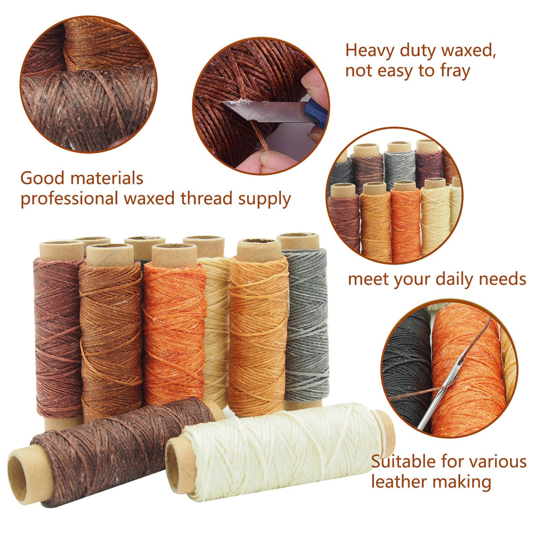 PLANTIONAL Leather Working Tools for Beginners: Profess