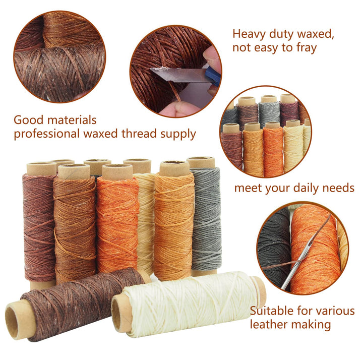 PLANTIONAL Leather Working Tools for Beginners: Profess