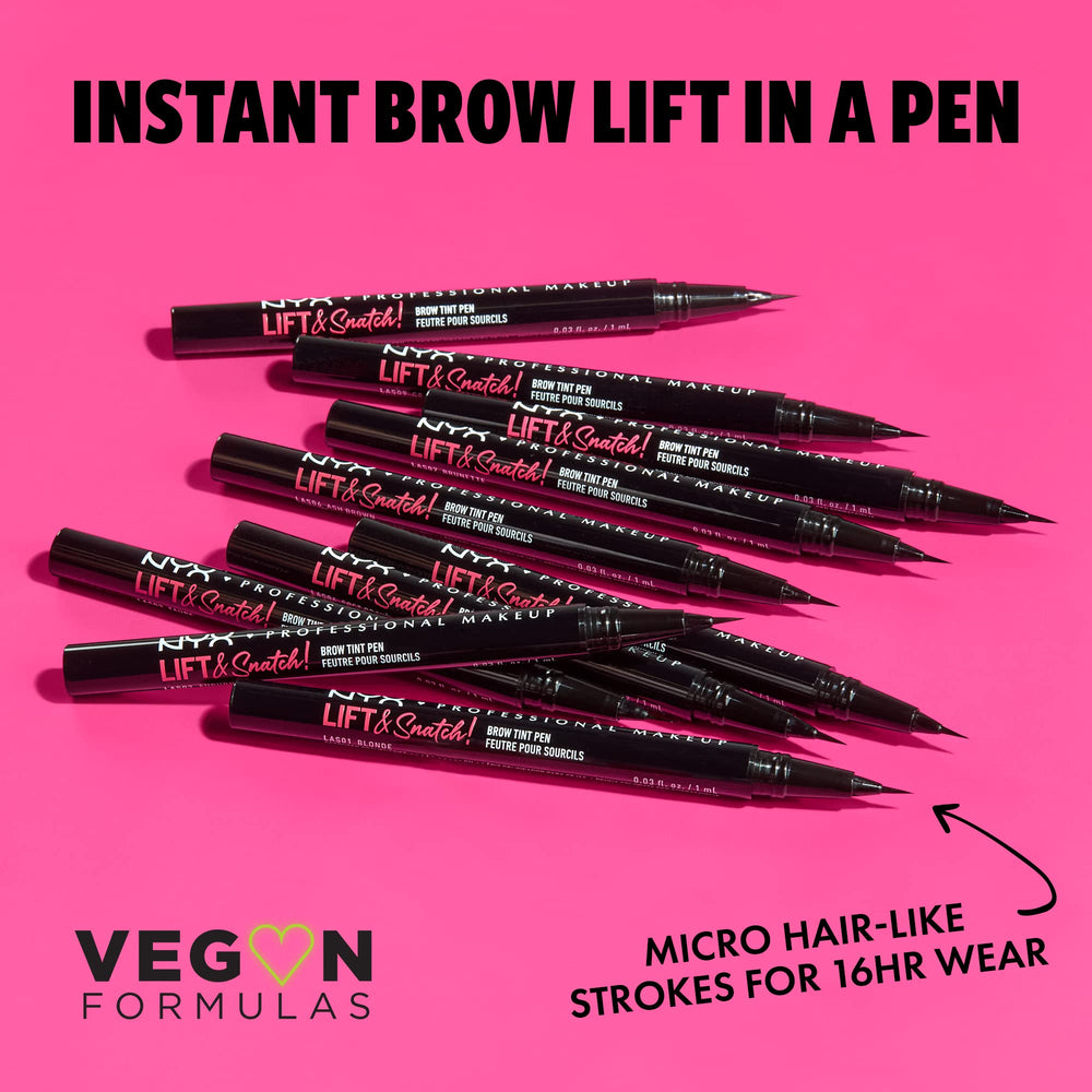 Lift & Snatch Eyebrow Tint Pen, Ash Brown