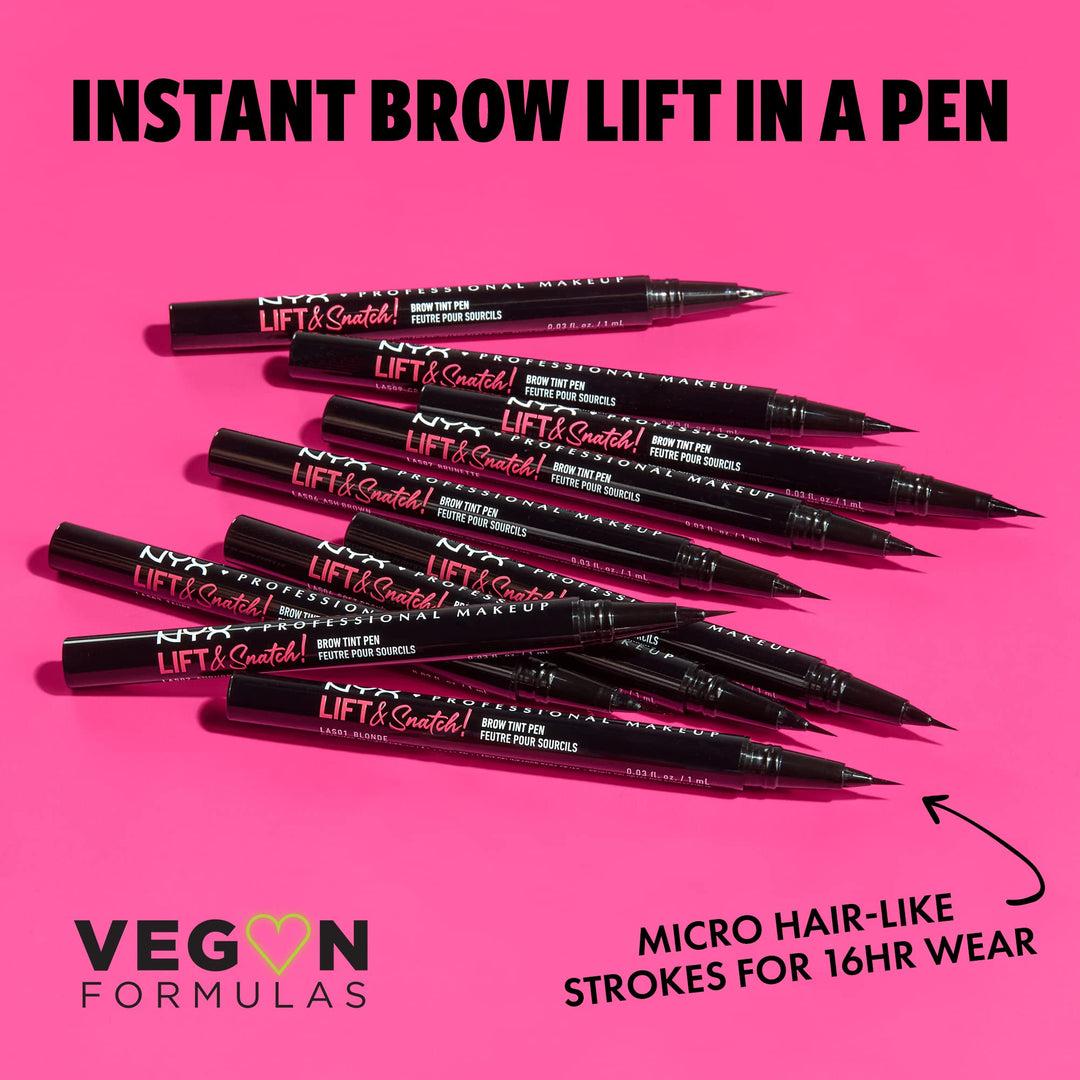 Lift &amp; Snatch Eyebrow Tint Pen, Ash Brown