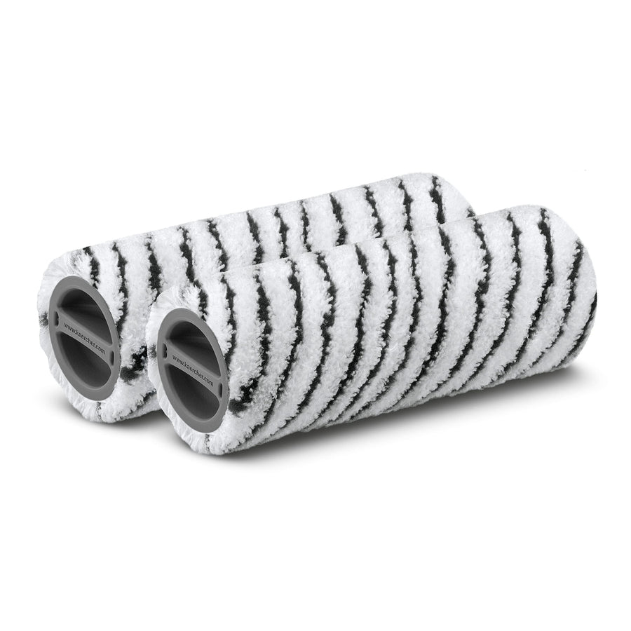 FC Stone and Tile Rollers for Karcher FC3, FC5, FC7 Electric Floor Cleaner Mop, Microfiber Rollers - 2 Pack